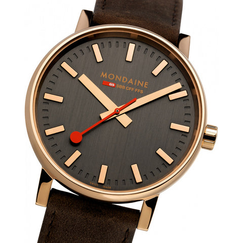 Mondaine Evo2 Rose Gold Watch