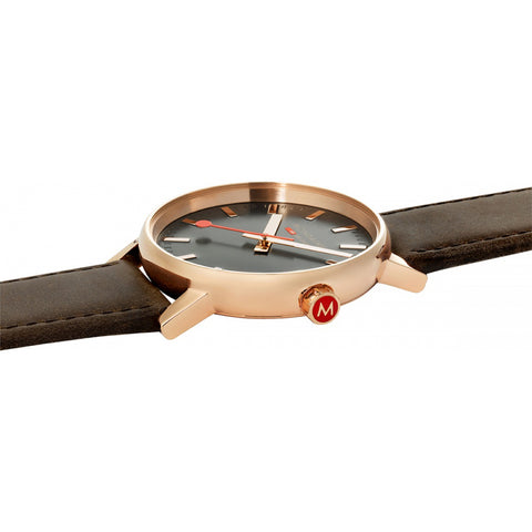 Mondaine Evo2 Rose Gold Watch