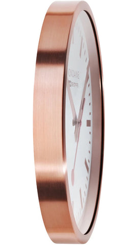 Mondaine Clock Wall Kitchen Copper Watch