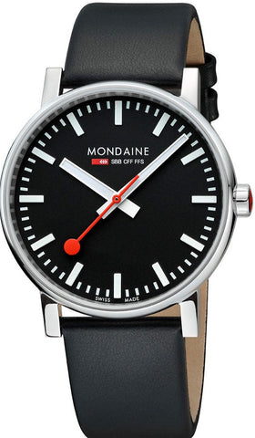 Mondaine Watch Evo 2 Black MSE.43120.LB