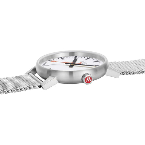 Mondaine Evo2 White Watch