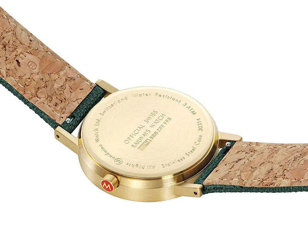 Mondaine Classic Forest Green Watch