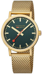 Mondaine Watch Classic Forest Green A660.30360.60SBM