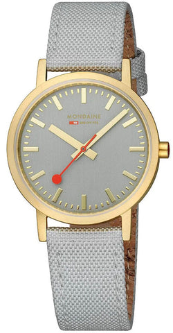 Mondaine Watch Classic Good Gray A660.30314.80SBU