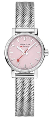 Mondaine Watch Evo2 Sunrise 26mm Pink MSE.26130.SM