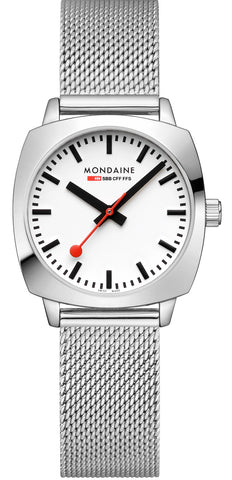 Mondaine Official Swiss Railways Cushion Watch