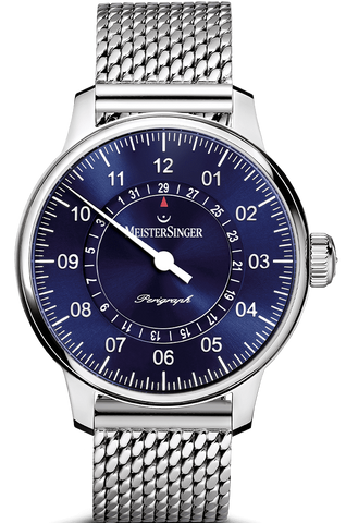 MeisterSinger Watch Perigraph Milanaise Bracelet AM1008 Milanaise Bracelet