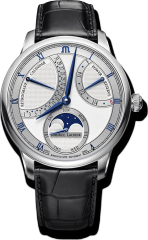 Maurice Lacroix Watch Masterpiece Moon Retrograde Mens MP6588-SS001-131-1