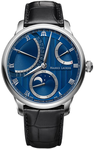 Maurice Lacroix Watch Masterpiece Moon Retrograde Mens MP6588-SS001-431-1