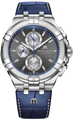 Maurice Lacroix Watch Aikon Chronograph Quartz AI1018-SS001-333-1