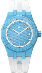 Maurice Lacroix Watch Aikon Quartz TIDE Light Blue AI2008-AAAA1-3A0-0
