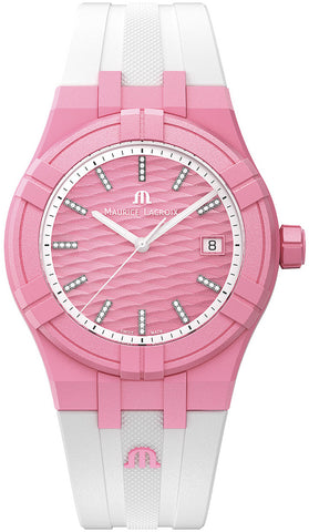 Maurice Lacroix Watch Aikon Quartz TIDE Pink AI2008-EEEE1-3A0-0