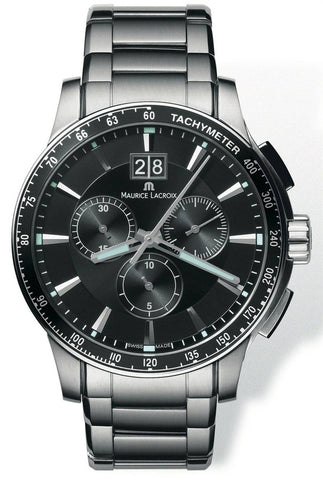 Maurice Lacroix Miros Round Sport Quartz Chrono D MI1098-SS042-330