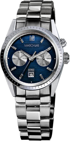 March LA.B Watch Agenda Supra Navy Automatic AGENDASANYS310