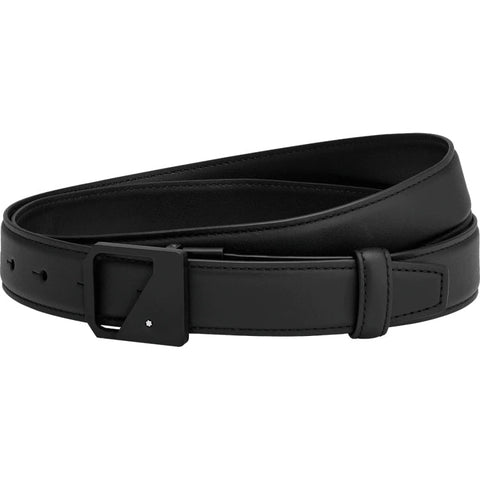 Montblanc Belt Frame Matt Black PVD Plate Buckle Black 123903