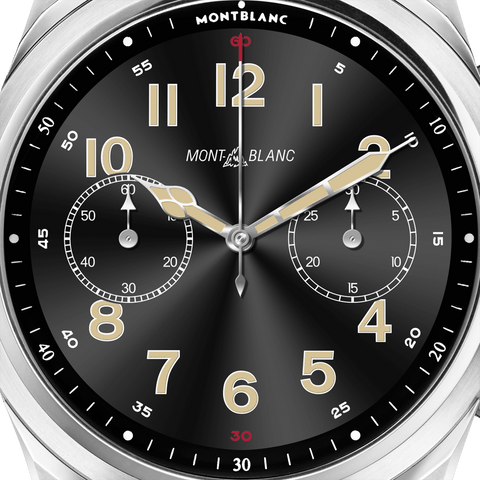 Montblanc Summit 2+ Steel Smartwatch Watch D