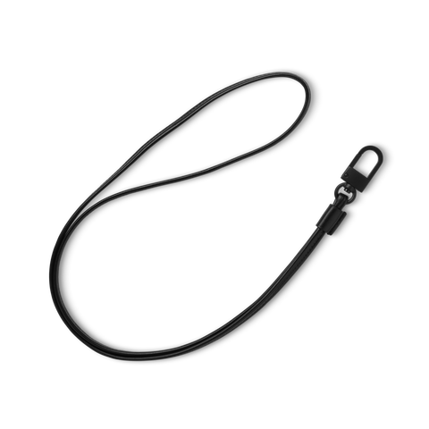 Montblanc Extreme 3.0 Leather Neck Strap Black 130583.