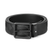 Montblanc Printed Black/Plain Black 35 mm Reversible Leather Belt 131183