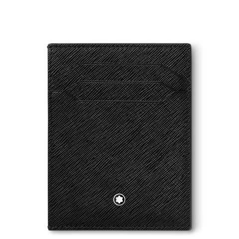 Montblanc Sartorial Card Holder 4cc with ID Card Holder Black 130323