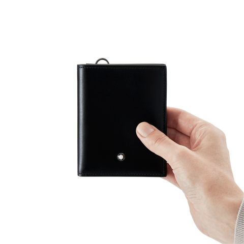 Montblanc Wallet Meisterstuck Compact 6cc Black