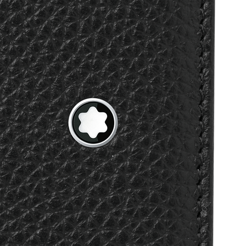 Montblanc Wallet Meisterstuck Soft Grain Zip Around 12cc Black D