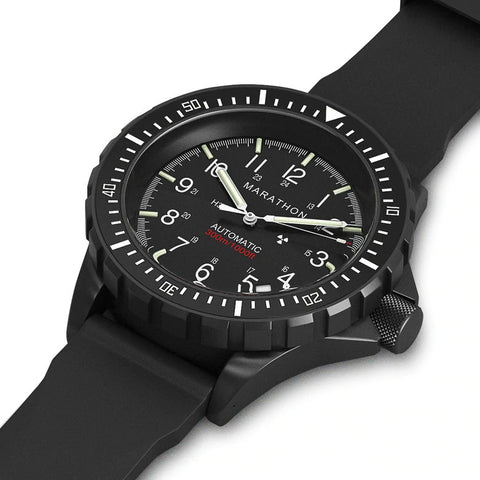 Marathon Watch Dive Large Anthracite Divers Automatic GSAR