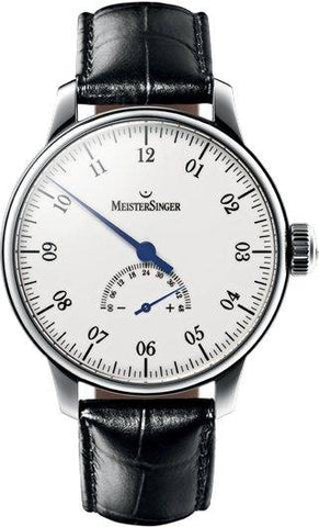 MeisterSinger Unomatik D UM201 Croco Print Black