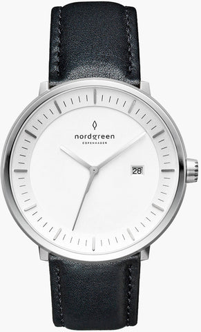 Nordgreen Watch Philosopher PH40SILEBLXX