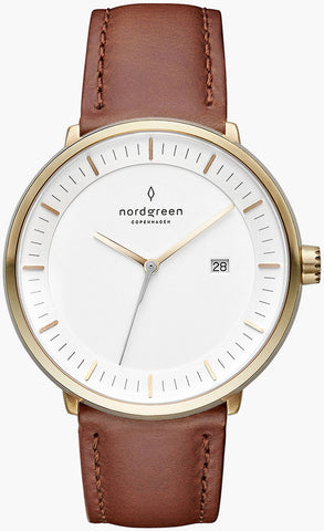 Nordgreen Watch Philosopher PH36GOLEBRXX