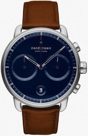 Nordgreen Watch Pioneer PI42SILEBRNA