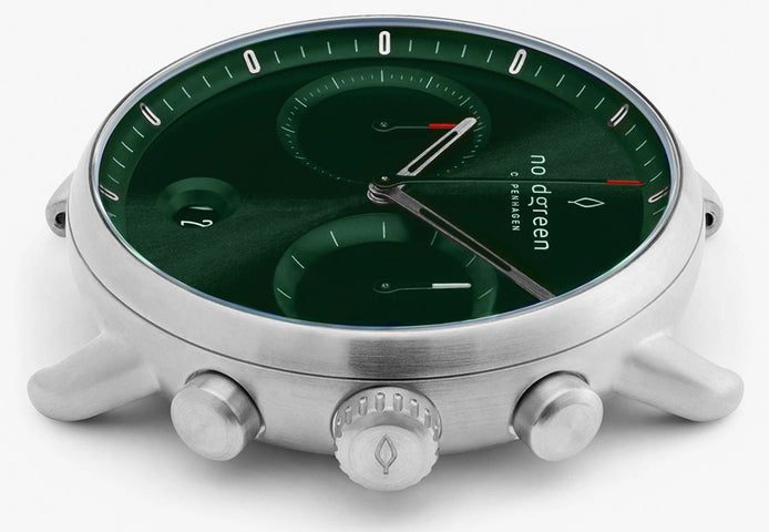 Nordgreen Pioneer Sunray Green Mens Watch