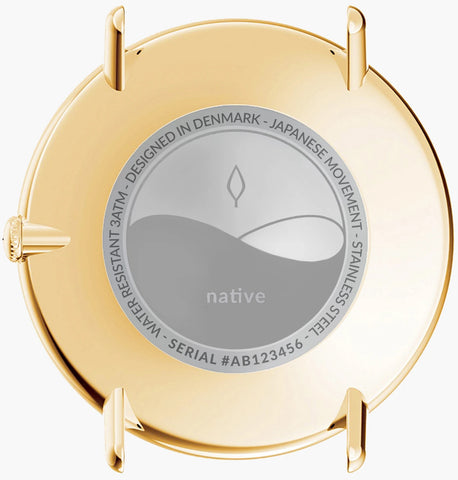 Nordgreen Native Sunray Blue Ladies Watch