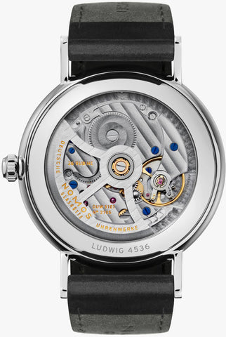 Nomos Glashutte Ludwig Automatic Datum Sapphire Crystal
