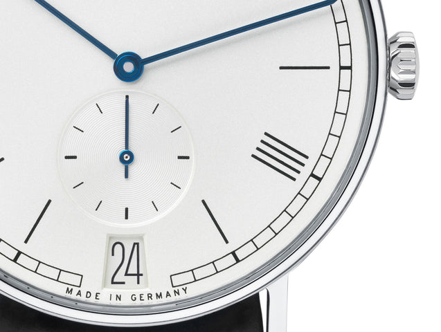 Nomos Glashutte Ludwig Datum Sapphire Crystal Watch
