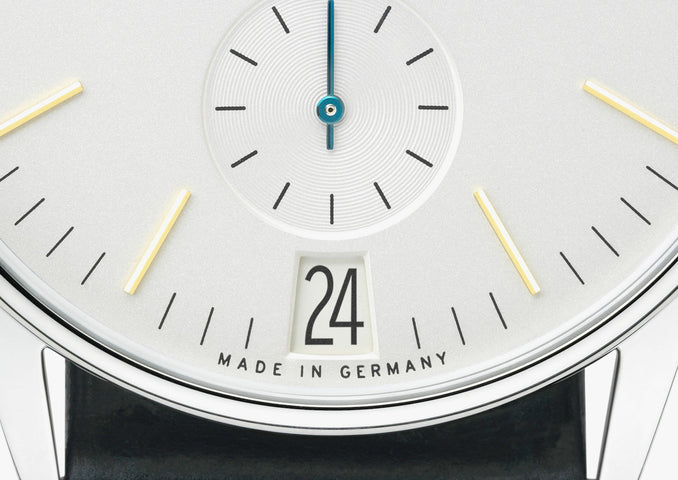 Nomos Glashutte Orion Datum Sapphire Crystal