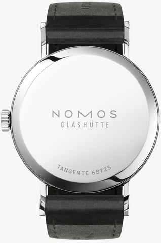 Nomos Glashutte Tangente Steel Back Watch