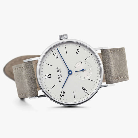 Nomos Glashutte Tangente 33 Steel Back Watch