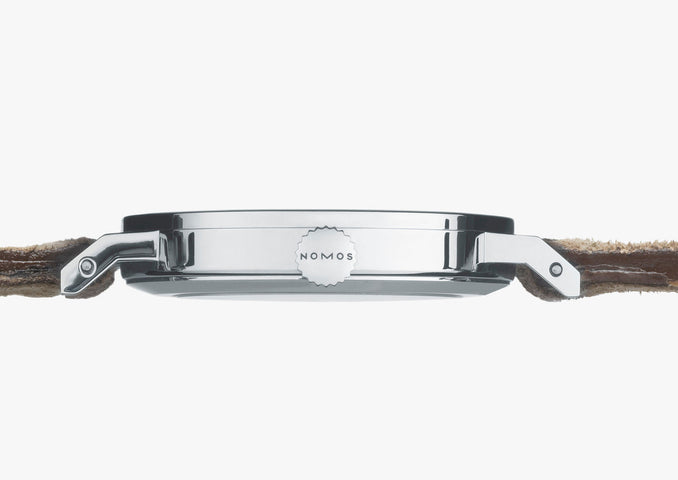 Nomos Glashutte Tangente 33 Grau Sapphire Crystal Watch