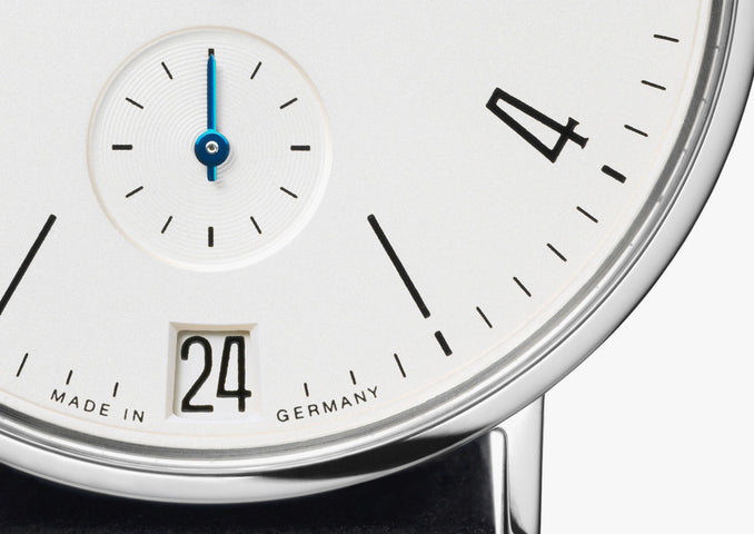 Nomos Glashutte Tangente Datum Gangreserve Sapphire Crystal Watch