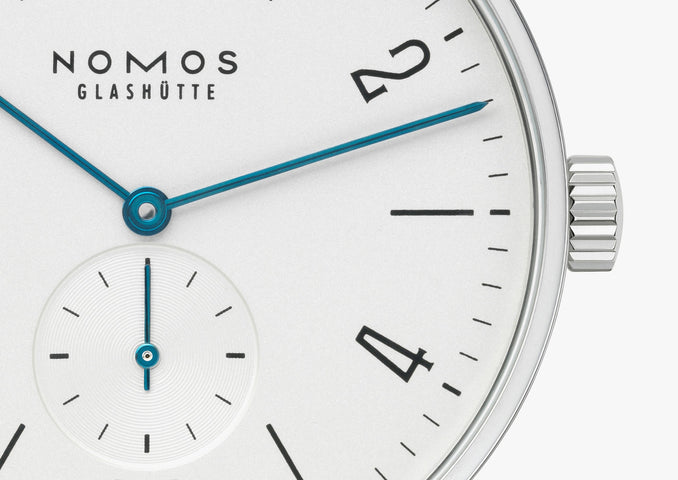 Nomos Glashutte Tangente Datum Sapphire Crystal Watch