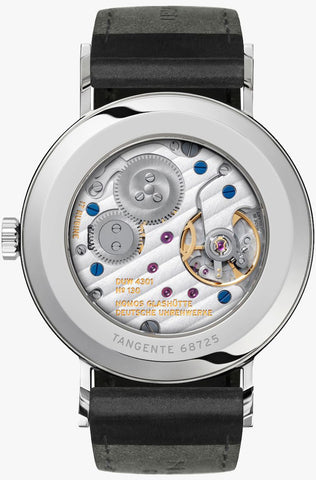 Nomos Glashutte Tangente Gangreserve Sapphire Crystal Watch