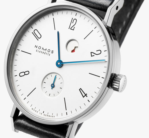 Nomos Glashutte Tangente Gangreserve Sapphire Crystal Watch