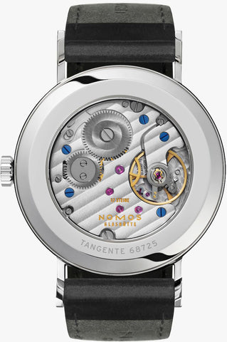 Nomos Glashutte Tangente Sapphire Crystal Watch