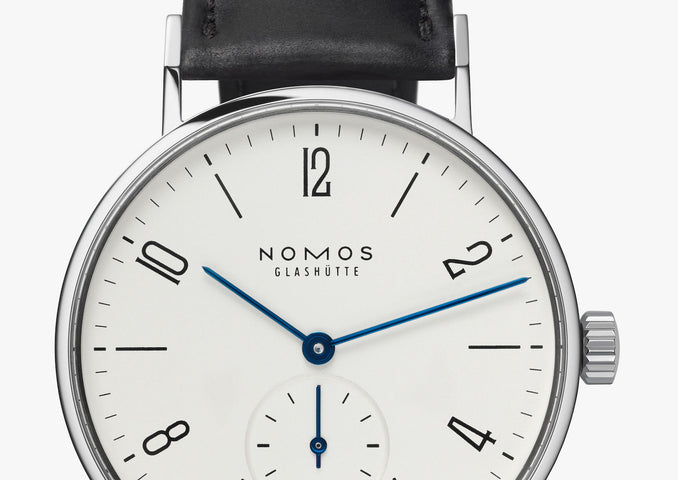 Nomos Glashutte Tangente Sapphire Crystal Watch