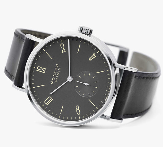 Nomos Glashutte Tangomat Ruthenium Sapphire Crystal Watch
