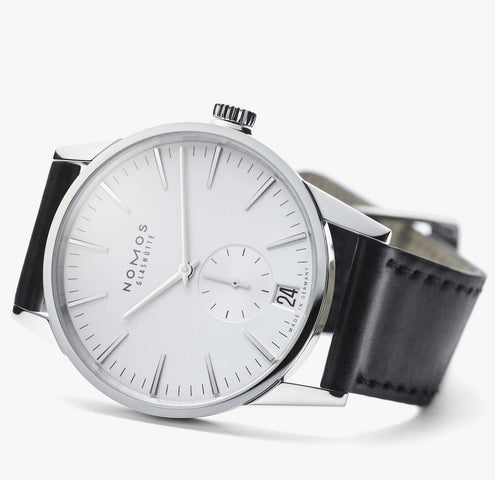 Nomos Glashutte Zurich Datum Sapphire Crystal Watch