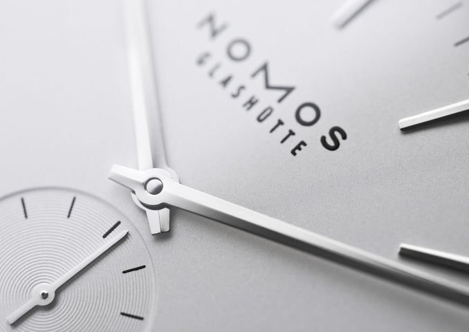 Nomos Glashutte Zurich Datum Sapphire Crystal Watch
