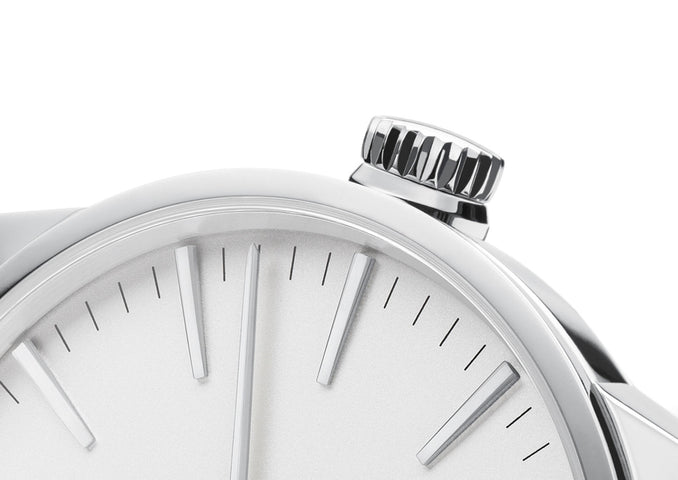 Nomos Glashutte Zurich Datum Sapphire Crystal Watch