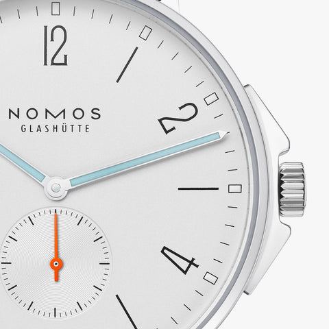 Nomos Glashutte Watch Ahoi Sapphire Crystal