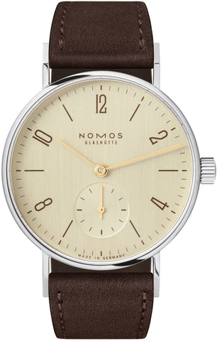 Nomos Glashutte Watch Tangente 33 Karat Ladies Sapphire Crystal 126